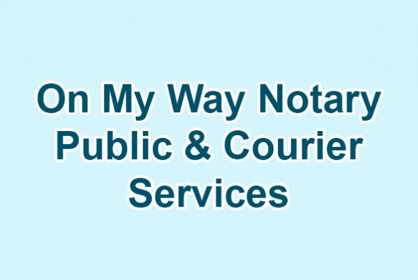 On My Way Notary Public & Courier Services